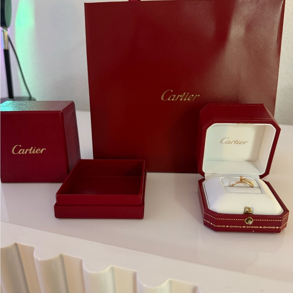 ❌ SOLD ❌: Cartier Juste Un Clou Rose Gold Ring - 49